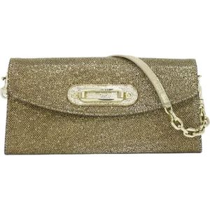 Jimmy Choo Pre-owned, Pre-owned Leather clutches Geel, Dames, Maat:ONE Size