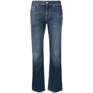 Stella McCartney, Jeans, Dames, Blauw, W31, Katoen, Straight Jeans
