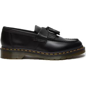 Dr. Martens, Schoenen, Heren, Zwart, 43 1/2 EU, Leer, Klassieke gladleren kwast mocassin