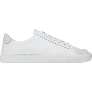 Sneaky Steve, Schoenen, unisex, Wit, 46 EU, Leer, Retro Leren Sneaker