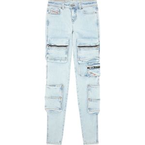 Diesel, Jeans, Dames, Blauw, W32, Katoen, Super skinny Jeans - 1984 Slandy-High