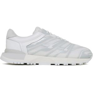 Maison Margiela, Witte 50/50 Sneakers Wit, Heren, Maat:43 EU