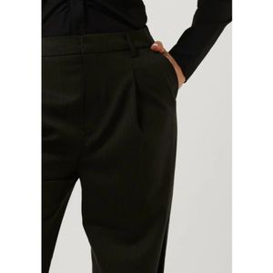 Gestuz, Broeken, Dames, Groen, L, Groene Kamarie Mw Broek Dames