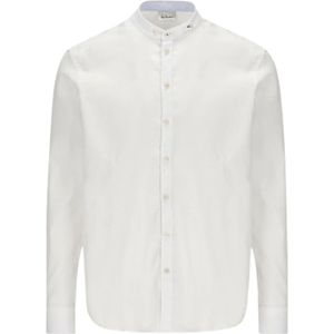 Luis Trenker, Overhemden, Heren, Wit, 3Xl, Elegante Zwarte Overhemd voor Mannen