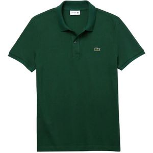 Lacoste, Tops, Heren, Groen, M, Katoen, Groene Polo Shirt Urban Style
