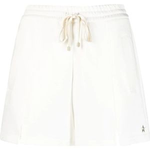 Lorena Antoniazzi, Korte broeken, Dames, Wit, XS, Katoen, Witte Casual Dames Shorts