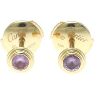 Cartier Vintage, Pre-owned Rose Gold earrings Geel, Dames, Maat:ONE Size