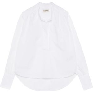 Roy Roger's, Blouses & Shirts, Dames, Wit, XS, Witte Overhemden Klassieke Stijl
