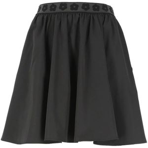 Kenzo, Short Skirts Zwart, Dames, Maat:2XS