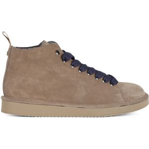 Panchic, Schoenen, Heren, Bruin, 44 EU, Leer, Suede Eco-Bont Gevoerde Schoen