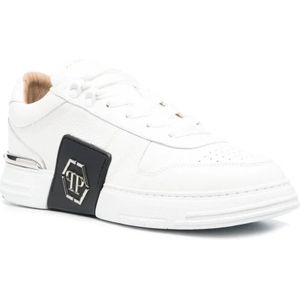 Philipp Plein, Schoenen, Heren, Wit, 41 EU, Sneakers