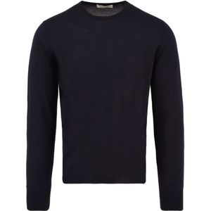 Filippo De Laurentiis, Sweatshirts & Hoodies, Heren, Blauw, XL, Blauwe Unisex Sweater van Filippo De Laurentis