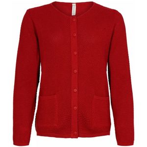 Skovhuus, Truien, Dames, Rood, XL, Katoen, Cardigan