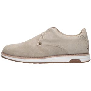 Rehab, Schoenen, Heren, Beige, 45 EU, Suède, Khaki Suède Lage Top Sneakers Nolan Hive