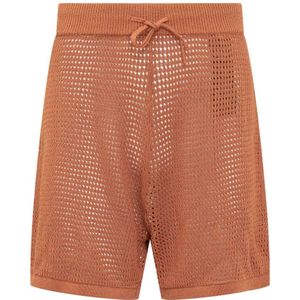 Nanushka, Korte broeken, Heren, Oranje, M, Short Shorts
