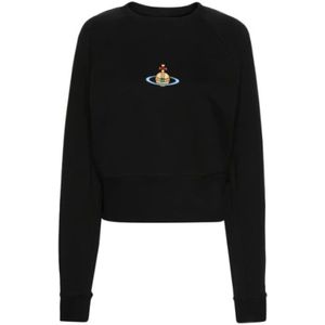 Vivienne Westwood, Sweatshirts & Hoodies, Dames, Zwart, M, Katoen, Sweatshirts