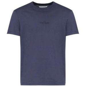 Maison Margiela, Tops, Heren, Blauw, M, Stijlvolle T-shirts en Polos