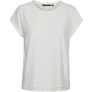 Vero Moda, Tops, Dames, Wit, S, Polyester, T-Shirts