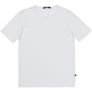 Gianni Lupo, Tops, Heren, Wit, S, Jersey T-shirt
