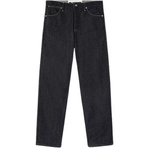 Jil Sander, Jeans, Heren, Blauw, W28, Katoen, Klassieke losse fit jeans