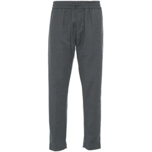 Dondup, Broeken, Heren, Grijs, W34, Wol, Wollen chino broek 'Yuri'