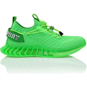 Plein Sport, Groene sportschoenen Groen, Heren, Maat:38 EU