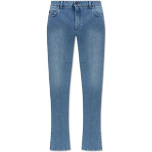 Dolce & Gabbana, Jeans, Dames, Blauw, XS, Uitlopende jeans