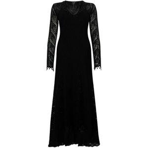 Blugirl, Kleedjes, Dames, Zwart, M, Elegant Maxi Kleedjes Collection