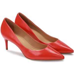 Kazar, Schoenen, Dames, Rood, 40 EU, Leer, Dames rode pumps