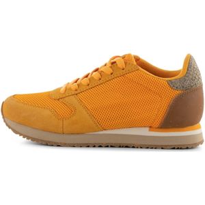 Woden, Dieren-geïnspireerde Ydun Icon Sneakers Oranje, Dames, Maat:37 EU