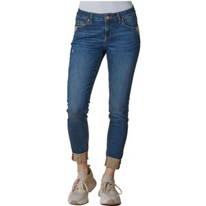 Zhrill, Jeans, Dames, Blauw, W25, Katoen, Skinny Jeans Blauw