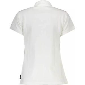 North Sails, Tops, Dames, Wit, M, Katoen, Elegant wit poloshirt