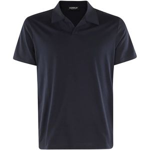 Dondup, Tops, Heren, Blauw, M, Klassiek Polo Shirt voor Mannen