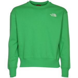 The North Face, Sweatshirts & Hoodies, Heren, Groen, S, Katoen, Essential Crew Sweaters