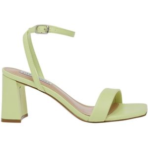 Steve Madden, High Heel Sandalen Groen, Dames, Maat:37 EU