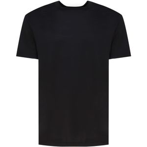 Emporio Armani, T-Shirts Zwart, Heren, Maat:XL