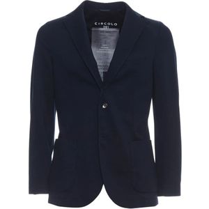 Circolo 1901, Suits Blauw, Heren, Maat:L