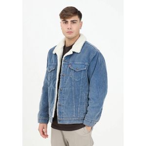 Levi's, Jassen, Heren, Blauw, XL, Jassen