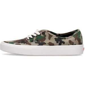 Vans, Authentieke Camo Olive/Witte Sneaker Groen, Heren, Maat:43 EU