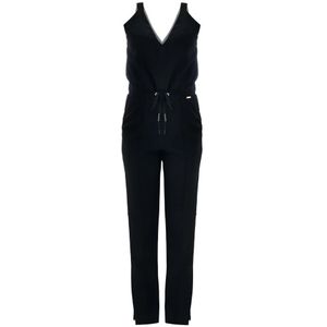 Kocca, Jumpsuits & Playsuits, Dames, Zwart, S, Casual Jumpsuit met V-hals