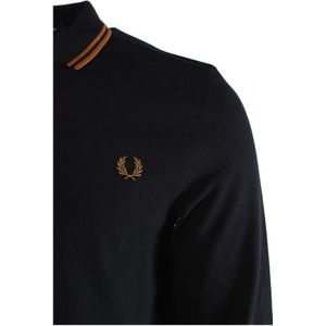 Fred Perry, Tops, Heren, Blauw, S, Katoen, Fred Perry polo