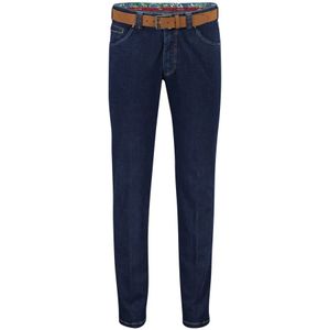 Meyer, Blauwe Denim 5-Pocket Jeans Blauw, Heren, Maat:L