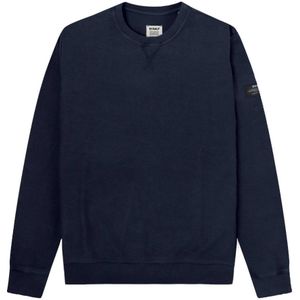 Ecoalf, Truien, Heren, Blauw, L, Deep Navy Sweatshirt Gastnewar 0863