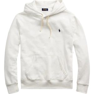 Ralph Lauren, Sweatshirts & Hoodies, Heren, Wit, S, Katoen, Katoen-Polyester Hoodie