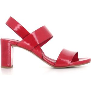 DEL Carlo, Rode lak sandalen Rood, Dames, Maat:37 1/2 EU