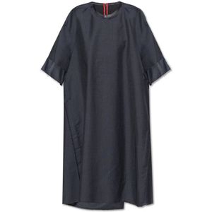 Maison Margiela, Kleedjes, Dames, Blauw, XS, Oversized jurk