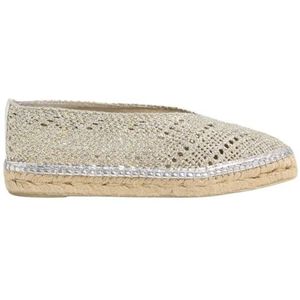 Castañer, Platte Espadrilles Grijs, Dames, Maat:40 EU