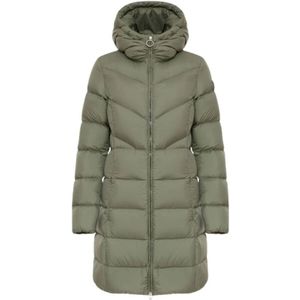 Colmar, Mantels, Dames, Groen, M, Originele Hooded Donsjas