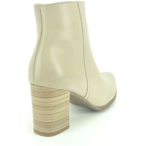 Gabor, Schoenen, Dames, Beige, 39 EU, L.Taupe Botje DH. 5cm, Stijlvolle Gabor Laarzen met 5cm Hak