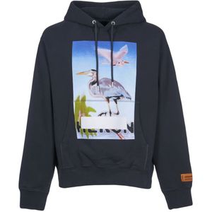 Heron Preston, Sweatshirts & Hoodies, Heren, Zwart, M, Metalen Pinafore Sweaters